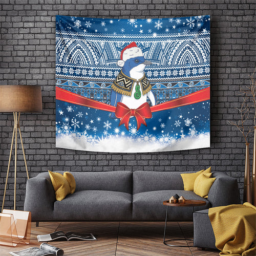 New Zealand Fairy Penguin Korora Christmas Tapestry Maori Inspired Knitted Patterns