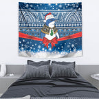New Zealand Fairy Penguin Korora Christmas Tapestry Maori Inspired Knitted Patterns