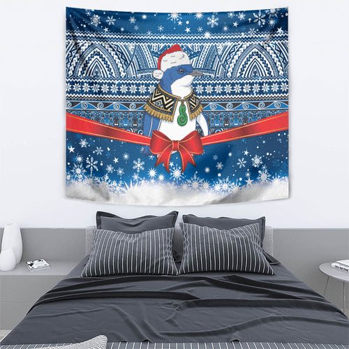 New Zealand Fairy Penguin Korora Christmas Tapestry Maori Inspired Knitted Patterns
