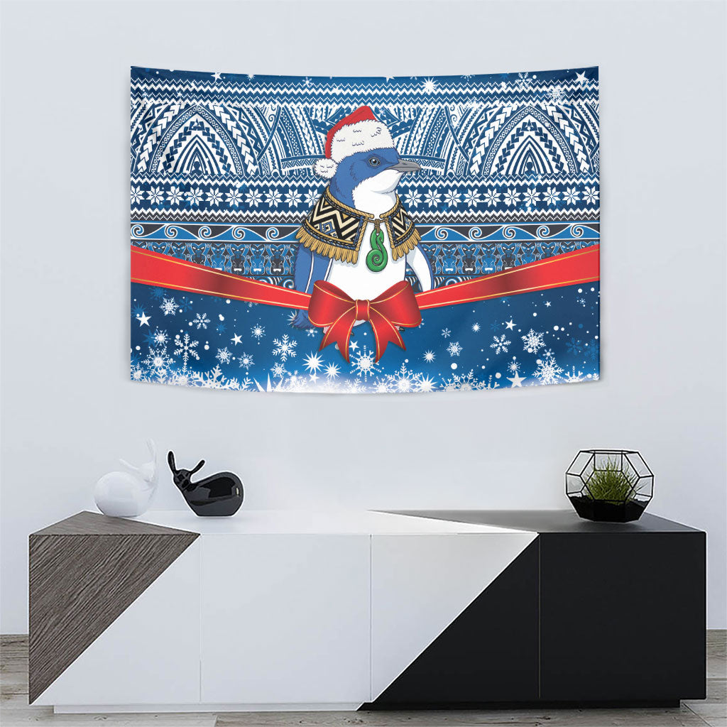 New Zealand Fairy Penguin Korora Christmas Tapestry Maori Inspired Knitted Patterns