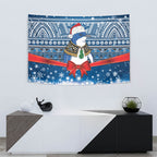 New Zealand Fairy Penguin Korora Christmas Tapestry Maori Inspired Knitted Patterns