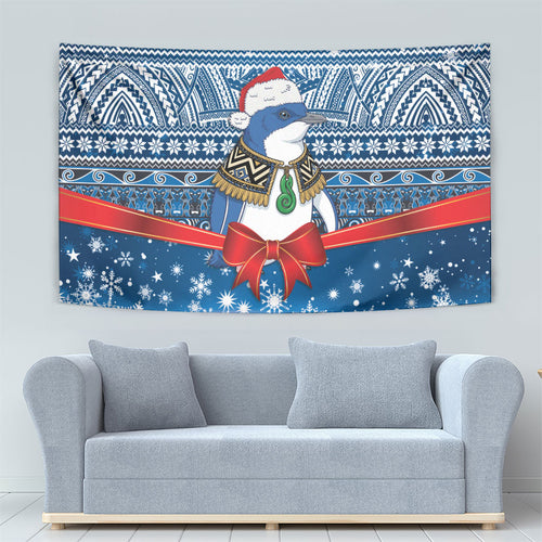 New Zealand Fairy Penguin Korora Christmas Tapestry Maori Inspired Knitted Patterns