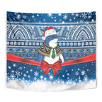 New Zealand Fairy Penguin Korora Christmas Tapestry Maori Inspired Knitted Patterns