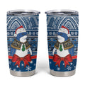 New Zealand Fairy Penguin Korora Christmas Tumbler Cup Maori Inspired Knitted Patterns