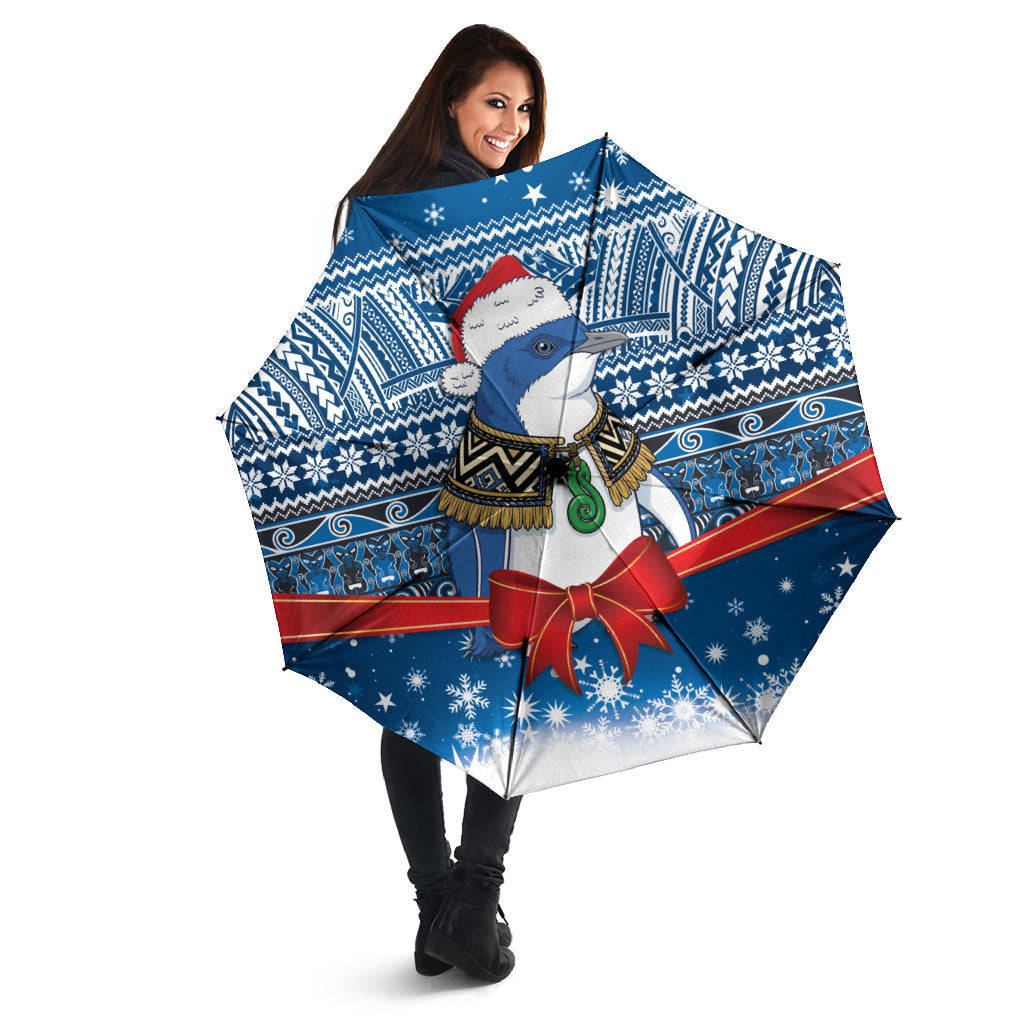 New Zealand Fairy Penguin Korora Christmas Umbrella Maori Inspired Knitted Patterns