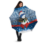 New Zealand Fairy Penguin Korora Christmas Umbrella Maori Inspired Knitted Patterns