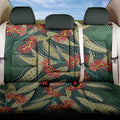 Australian Native Eucalyptus Plant Back Car Seat Cover Aboriginal Dot Art
