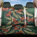 Australian Native Eucalyptus Plant Back Car Seat Cover Aboriginal Dot Art