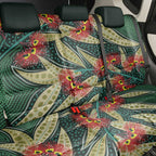 Australian Native Eucalyptus Plant Back Car Seat Cover Aboriginal Dot Art