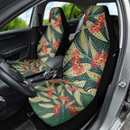 Australian Native Eucalyptus Plant Car Seat Cover Aboriginal Dot Art