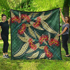 Australian Native Eucalyptus Plant Quilt Aboriginal Dot Art