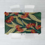 Australian Native Eucalyptus Plant Tablecloth Aboriginal Dot Art