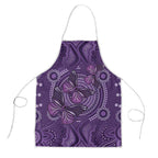 Purple Butterfly Spirit Apron Australian Epilepsy Awareness - Aussie Hoodie