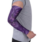 Purple Butterfly Spirit Arm Sleeves Australian Epilepsy Awareness - Aussie Hoodie