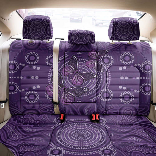 Purple Butterfly Spirit Back Car Seat Cover Australian Epilepsy Awareness - Aussie Hoodie