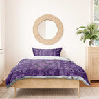 Purple Butterfly Spirit Bedding Set Australian Epilepsy Awareness - Aussie Hoodie