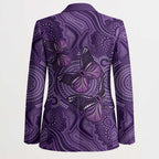Purple Butterfly Spirit Blazer Australian Epilepsy Awareness - Aussie Hoodie