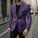 Purple Butterfly Spirit Blazer Australian Epilepsy Awareness - Aussie Hoodie