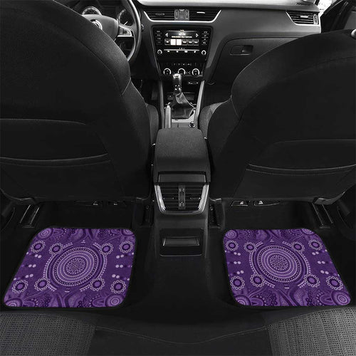 Purple Butterfly Spirit Car Mats Australian Epilepsy Awareness - Aussie Hoodie