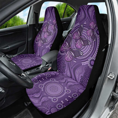 Purple Butterfly Spirit Car Seat Cover Australian Epilepsy Awareness - Aussie Hoodie