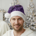 Purple Butterfly Spirit Christmas Santa Hat Australian Epilepsy Awareness - Aussie Hoodie