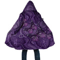 Purple Butterfly Spirit Cloak Australian Epilepsy Awareness - Aussie Hoodie