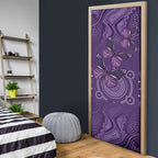 Purple Butterfly Spirit Door Cover Australian Epilepsy Awareness - Aussie Hoodie