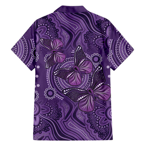 Purple Butterfly Spirit Family Matching Mermaid Dress and Hawaiian Shirt Australian Epilepsy Awareness - Aussie Hoodie