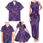 Purple Butterfly Spirit Family Matching Tank Maxi Dress and Hawaiian Shirt Australian Epilepsy Awareness - Aussie Hoodie
