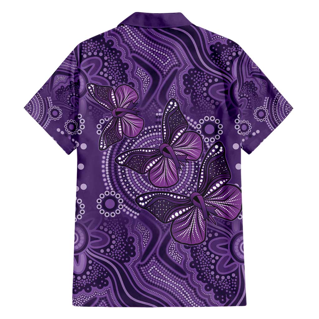 Purple Butterfly Spirit Family Matching Tank Maxi Dress and Hawaiian Shirt Australian Epilepsy Awareness - Aussie Hoodie