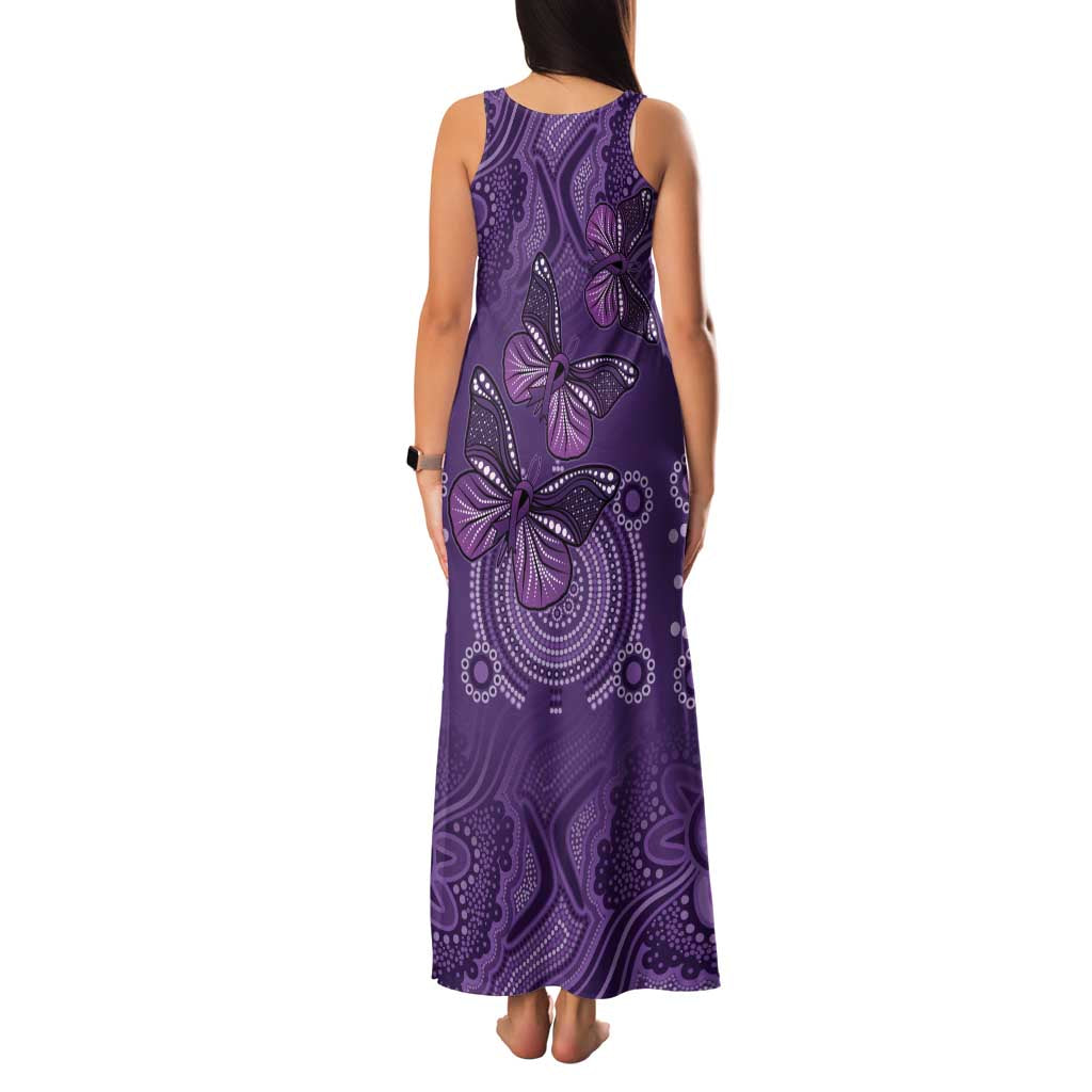 Purple Butterfly Spirit Family Matching Tank Maxi Dress and Hawaiian Shirt Australian Epilepsy Awareness - Aussie Hoodie