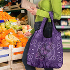 Purple Butterfly Spirit Grocery Bag Australian Epilepsy Awareness - Aussie Hoodie