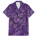 Purple Butterfly Spirit Hawaiian Shirt Australian Epilepsy Awareness - Aussie Hoodie