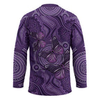 Purple Butterfly Spirit Hockey Jersey Australian Epilepsy Awareness - Aussie Hoodie