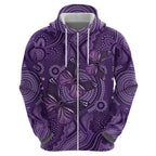 Purple Butterfly Spirit Hoodie Australian Epilepsy Awareness - Aussie Hoodie