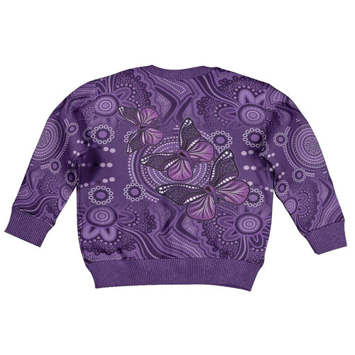 Purple Butterfly Spirit Kid Ugly Christmas Sweater Australian Epilepsy Awareness - Aussie Hoodie