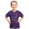 Purple Butterfly Spirit Kid T Shirt Australian Epilepsy Awareness - Aussie Hoodie