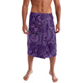 Purple Butterfly Spirit Lavalava Australian Epilepsy Awareness - Aussie Hoodie
