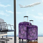 Purple Butterfly Spirit Luggage Cover Australian Epilepsy Awareness - Aussie Hoodie