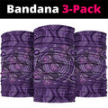Purple Butterfly Spirit Neck Gaiter Australian Epilepsy Awareness - Aussie Hoodie