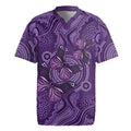 Purple Butterfly Spirit Rugby Jersey Australian Epilepsy Awareness - Aussie Hoodie