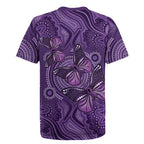Purple Butterfly Spirit Rugby Jersey Australian Epilepsy Awareness - Aussie Hoodie