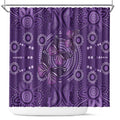 Purple Butterfly Spirit Shower Curtain Australian Epilepsy Awareness - Aussie Hoodie