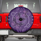 Purple Butterfly Spirit Spare Tire Cover Australian Epilepsy Awareness - Aussie Hoodie