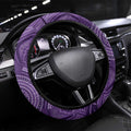 Purple Butterfly Spirit Steering Wheel Cover Australian Epilepsy Awareness - Aussie Hoodie