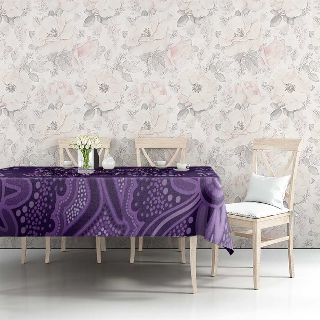 Purple Butterfly Spirit Tablecloth Australian Epilepsy Awareness - Aussie Hoodie