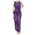 Purple Butterfly Spirit Tank Maxi Dress Australian Epilepsy Awareness - Aussie Hoodie