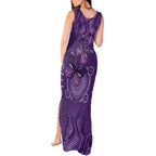 Purple Butterfly Spirit Tank Maxi Dress Australian Epilepsy Awareness - Aussie Hoodie