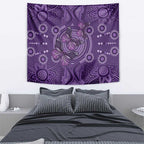 Purple Butterfly Spirit Tapestry Australian Epilepsy Awareness - Aussie Hoodie