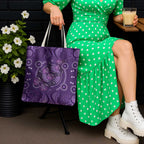 Purple Butterfly Spirit Tote Bag Australian Epilepsy Awareness - Aussie Hoodie